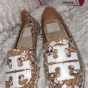 Tory Burch Multicolor Patterned Loafers